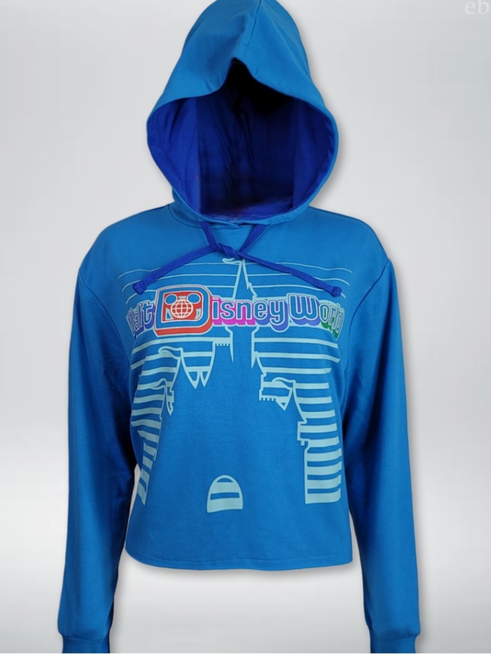 Walt Disney World Blue Castle Hoodie!! Quality! Perfect weight! XL